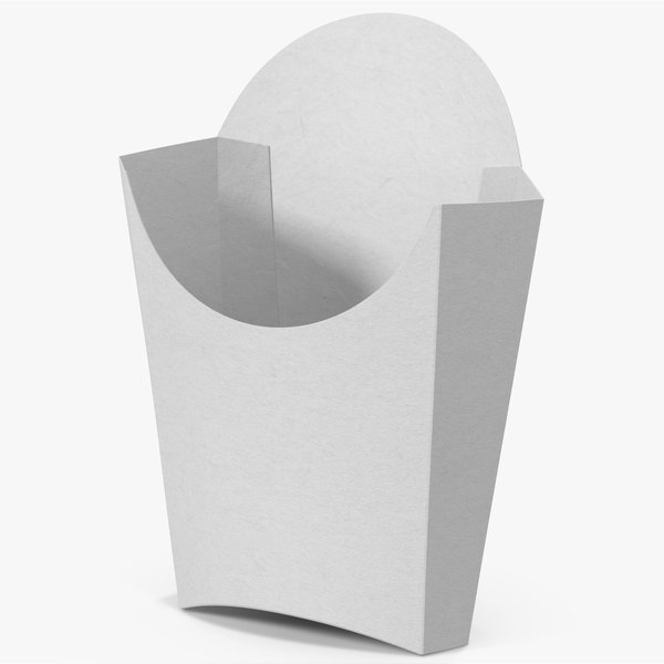 3d french fry box
