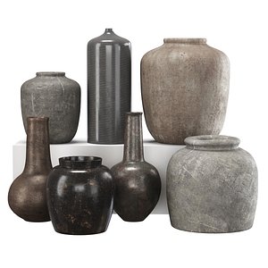 Vases set by House doctor 3D model