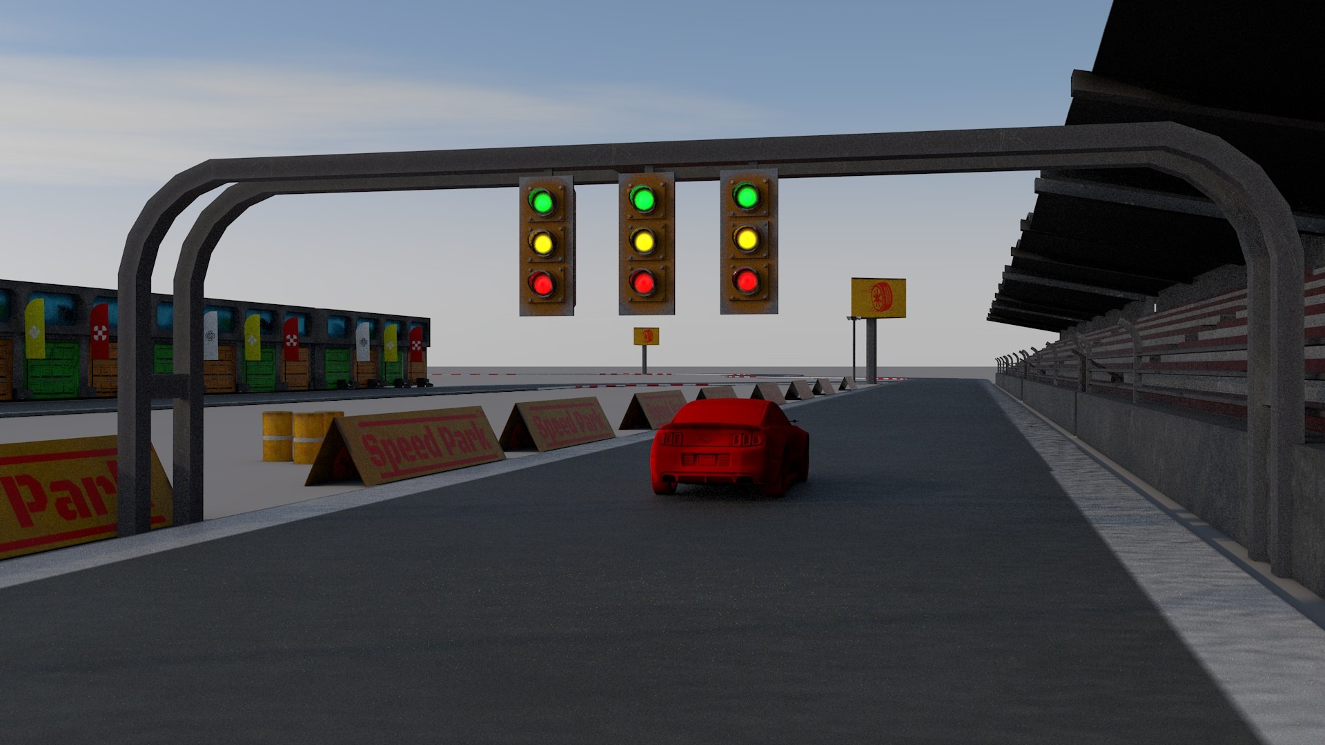 3D RaceTrack Package Model - TurboSquid 1987436