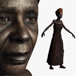 old african woman