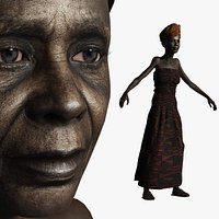 old african woman