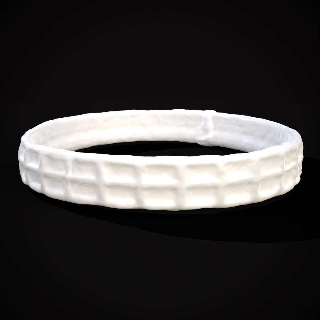 Square Pattern Medieval Ring model - TurboSquid 2133826