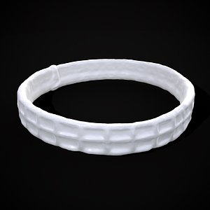 Square Pattern Medieval Ring