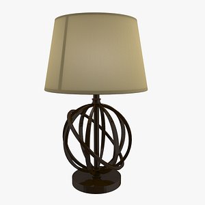 INSPIRE Q Antique Bronze Metal Orbit Globe 1-light Accent Table Lamp