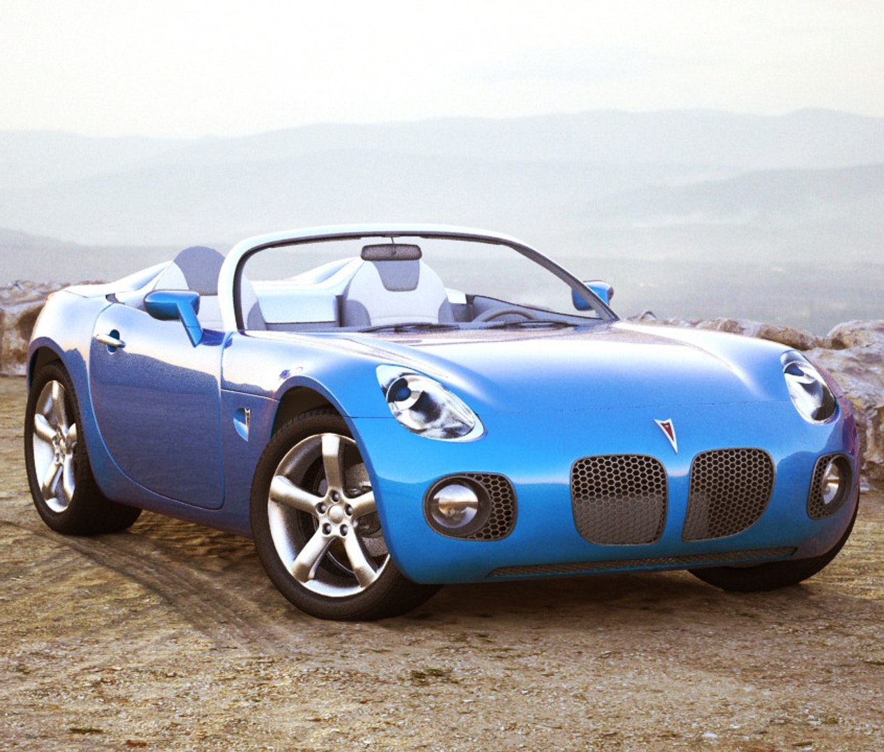 Pontiac Solstice 3d Model