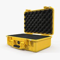 Pelican Case Yellow with Foam