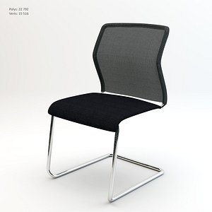 3d office chair model