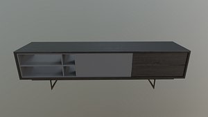 3D modloft baxter cabinet model