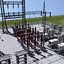 3d max electrical substation station
