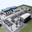 3d max electrical substation station