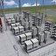 3d max electrical substation station