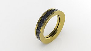 3D model Eclipse Meridian Eternity Ring FREE