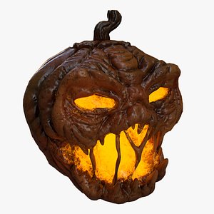 3D Halloween-Pumpkin model