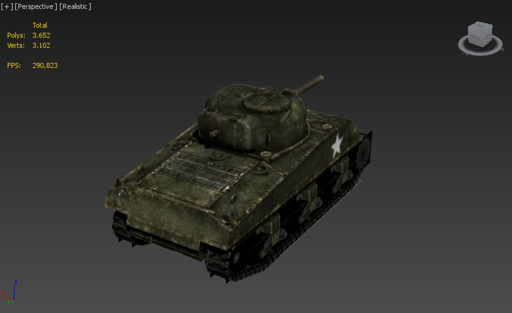 Tank wwii m4a3 sherman 3D model - TurboSquid 1330107