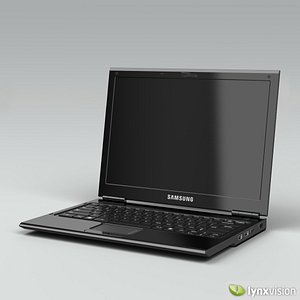 3d samsung x360 laptop computer model