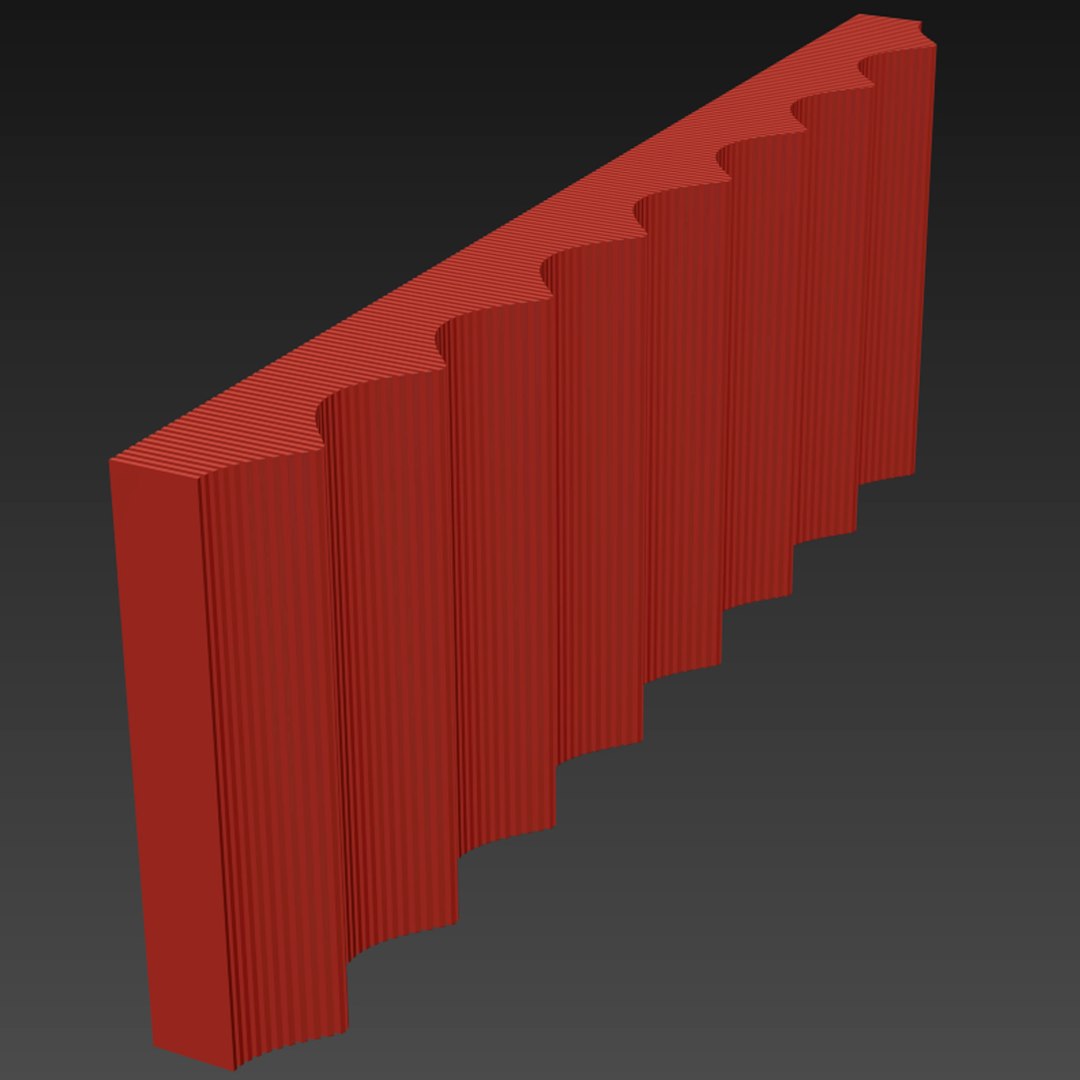 3D Model Parametric Wall 013 - TurboSquid 1418437