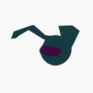 Fantasy Low-Poly Stylized Creature Ball 10 different character meshes