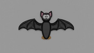 Sweet  Bat 3D model