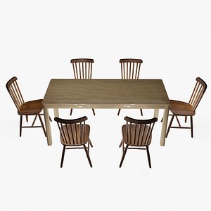 Dining Table and Chair Set