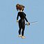 Sexy Low Poly Woman