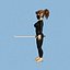 Sexy Low Poly Woman