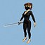Sexy Low Poly Woman
