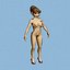 Sexy Low Poly Woman