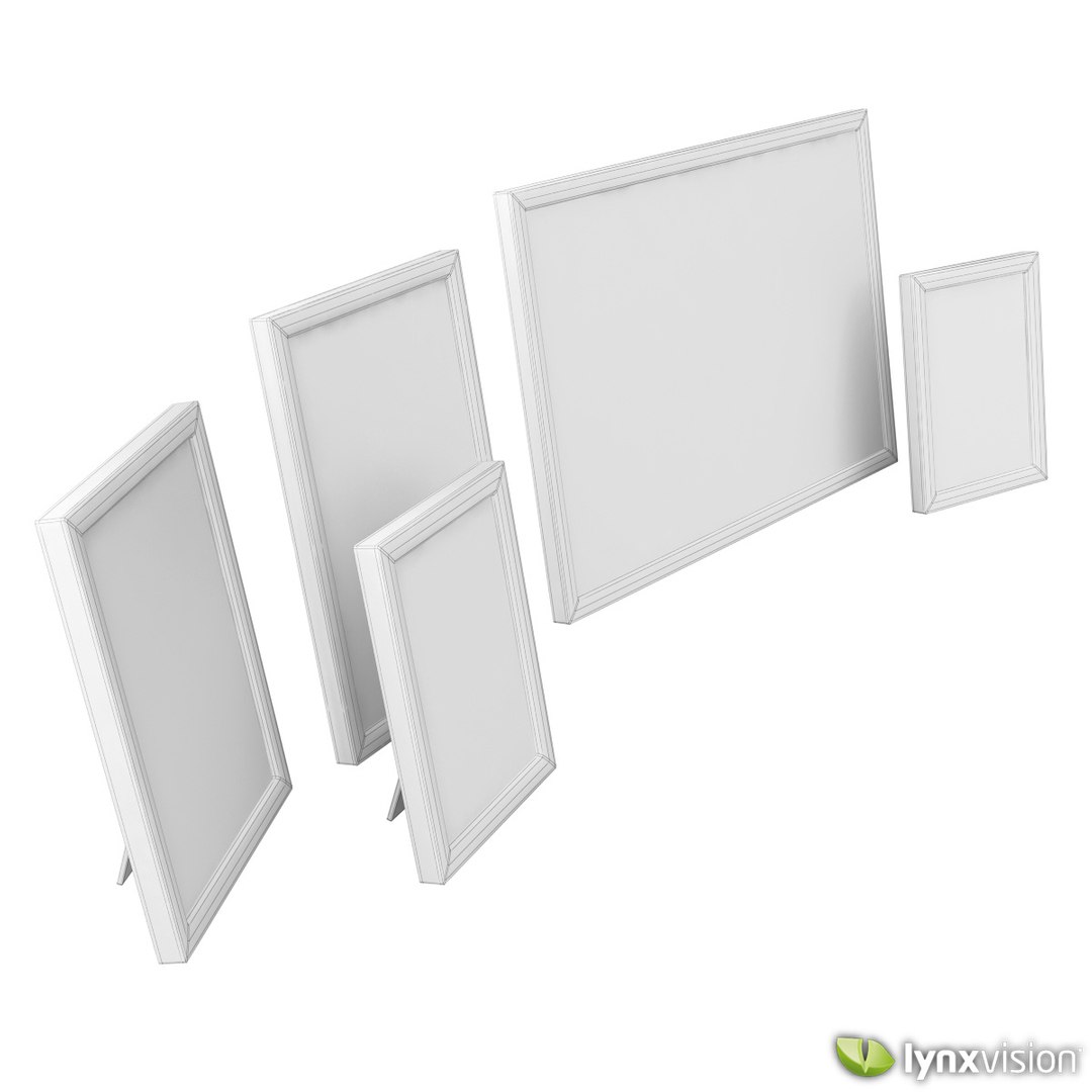 3d Metallic Photo Frames Pictures