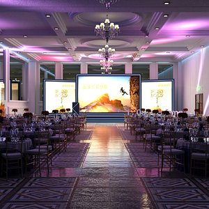 3D model Corporate Event Design