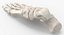3D model Human Hand and Foot Bones Collection White - 2 models