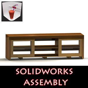 maya assembly tv furniture doors