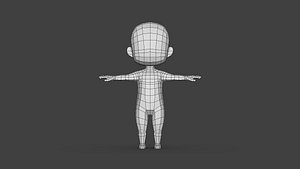 Character - Boy Base Mesh