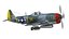 Republic P-47M Thunderbolt - Josephine 3D