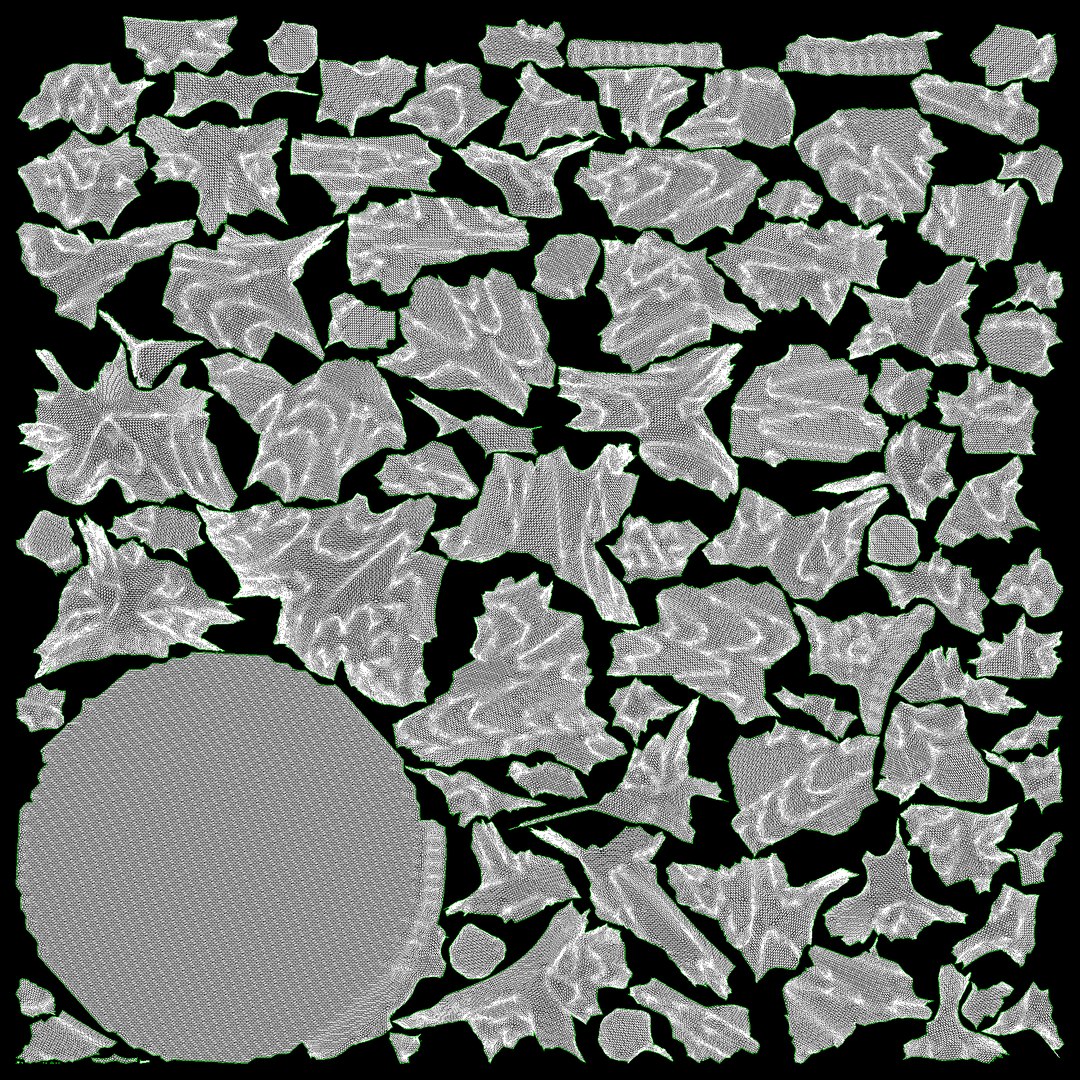3D Organic Topological Tables Set Model - TurboSquid 2351616