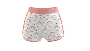 unicorn girl short model