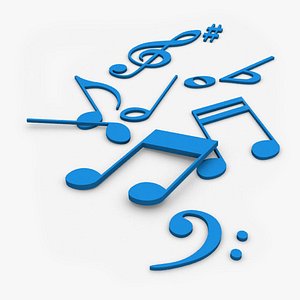 Music Notes 3D