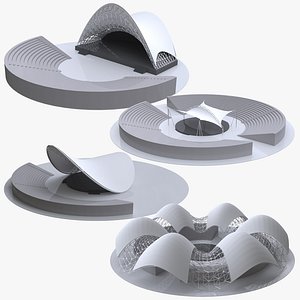 Outdoor Amphitheatre Stages Bundle(1)