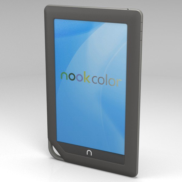 Nook Color 3D Models for Download | TurboSquid