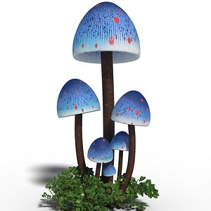 Mushroom Blue model