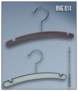 3d clothes hanger model