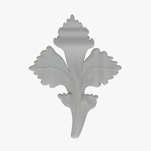 Gothic Ornament 014 3D model