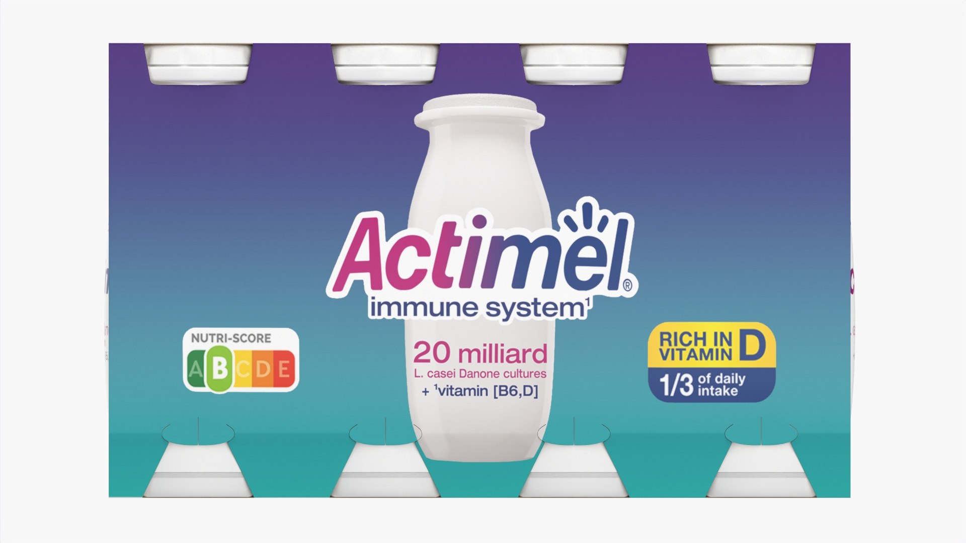 Danone Actimel bottle 3D model