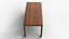 3D Realistic Wooden Table 3D Model High Quality PBR Furniture Asset