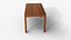 3D Realistic Wooden Table 3D Model High Quality PBR Furniture Asset
