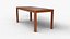 3D Realistic Wooden Table 3D Model High Quality PBR Furniture Asset