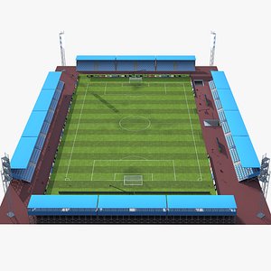 Soccer Field Stadium - High Detail
