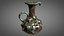 Antique Metal Wine Jug Vintage