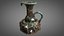 Antique Metal Wine Jug Vintage
