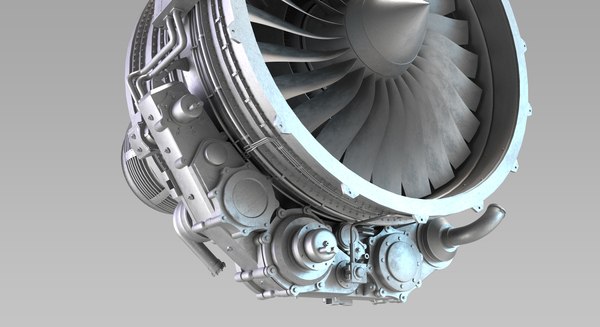 LEAP-1A turbofan engine 3D model - TurboSquid 1875183