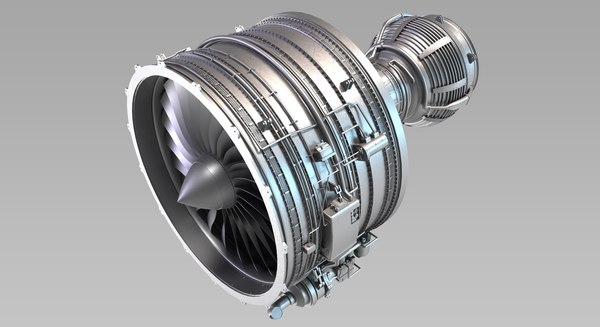 LEAP-1A turbofan engine 3D model - TurboSquid 1875183